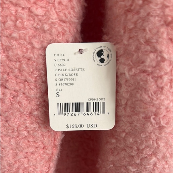 Free People Pink Chunky Knit Crew Neck Sweater - Picture 2 of 3